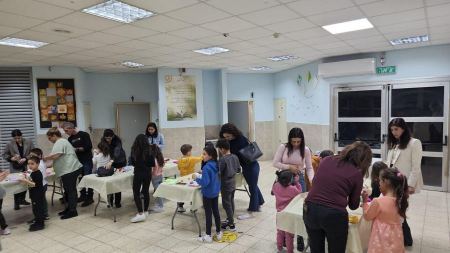  الرملة - نجاح باهر لورشة صناعة الدمى وعرض مسرح دمى